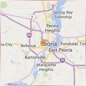 Bradley University Location Map Bradley University Location Map