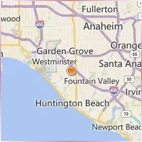 Golden West College Location Map Golden West College Location Map