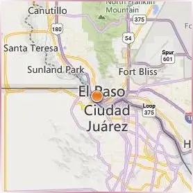 The University of Texas at El Paso Location Map The University of Texas at El Paso Location Map