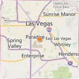University of Nevada Las Vegas Location Map University of Nevada Las Vegas Location Map
